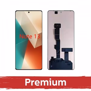 LCD ekranas suderinamas su Xiaomi Redmi Note 13 4G juodas OEM