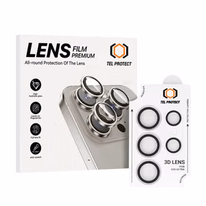 Temperuotas stiklas Tel Protect 3D objektyvo kamerai Samsung Galaxy S24 Ultra - skaidrus (5 vnt.)