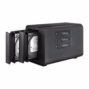 TERRAMASTER D5 Hybrid 5 lizdų DAS korpusas