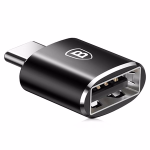 Adapteris Baseus USB-A to Type-C OTG juodas CATOTG-01
