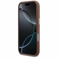 Karl Lagerfeld Karl Head Logo MagSafe Dėklas for iPhone 17 Pro - rudas