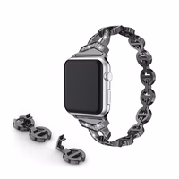 Laikrodžio apyrankės kilpa (f) Apple Watch 38/40/41 dizainas 3 - juoda (f)