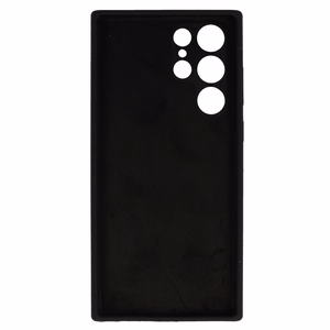 Silikoninis Lite dėklas Samsung Galaxy S22 Ultra juodas