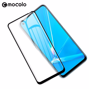 Mocolo OP4817 2.5D Full Glue grūdintas apsauginis ekrano stiklas, skirtas OPPO A92