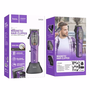 Plaukų kirpimo mašinėlė Hoco DAR24 violetinė