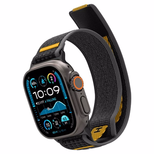SPIGEN ATHLEX AIR APPLE WATCH 6 / 7 / 8 / 9 / 10 / SE / ULTRA 1 / 2 (44 / 45 / 46 / 49 MM) ACTIVE juodas