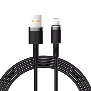 Joyroom Liquid Silicone Data Cable N2 USB-A / Lightning 2.4A 1.2m - чёрный