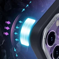 X-ONE Dropguard Magnetinis dėklas Air (suderinamas su MagSafe) - Apple iPhone 16 Plus juodas