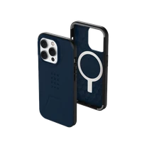 UAG Civilian Magnetinis dėklas telefonui iPhone 14 Pro - tamsiai mėlynas
