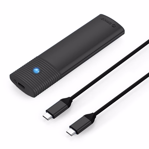 "Orico PWM2 M.2 NGFF SATA USB-C 5 Gb/s" diskinis kaupiklis - juodas