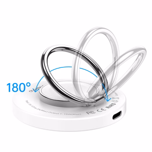 Индуктивное зарядное устройство MagSafe Choetech T603-F с держателем (белый)