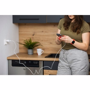 FORCELL F-ENERGY C339 kabelis Type C į Type C PD QC4.0 5A 100W 3 m baltas