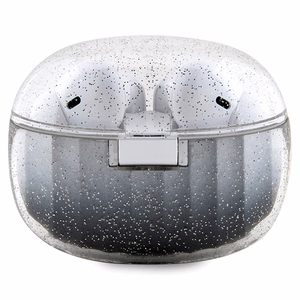 Guess Glitter Gradient TWS Bluetooth наушники с зарядной станцией - чёрный