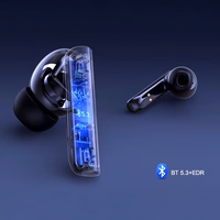 Blavec Bluetooth TWS ausinės BW-03 Infinity Pro ANC+ENC (BW03IP-B) juodos