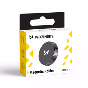 Wozinsky magnetinis automobilio prietaisų skydelio laikiklis su lipniu pagrindu juodas