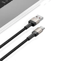 "Tech-Protect UltraBoost Evo" USB-C / USB-A kabelis 100W 5A 2 m - titano spalvos