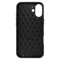 Tel Protect Carbon Elite dėklas telefonui Iphone 16 Plus juodas