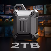 "Orico XAM2 M.2 2230 USB-C 3.2 taktinė sustiprinta diskų įkrova - juoda