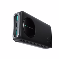 Joyroom JR-PBF14 Pro išorinė baterija 22.5W 20000mAh su skaitmeniniu ekranu 2x USB-A 1x USB-C - juoda