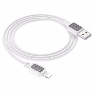 Kabelis USB A į Lightning Hoco 2,4A 1 m X108 baltas