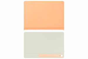 BX620PO Smart Book Cover Samsung Galaxy Tab S10 FE+, oranžinis