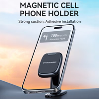 Wozinsky WUMTD magnetinis automobilio prietaisų skydelio telefono laikiklis - juodas