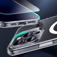 ESR Classic Pro Set Halolock MagSafe Dėklas telefonui iPhone 16 Pro - skaidrus