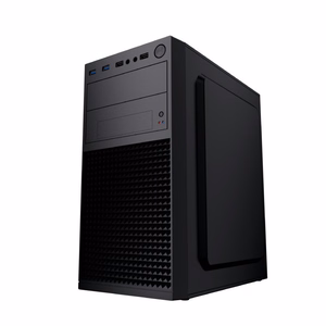 Gembird Mini-tower kompiuterio dėklas Fornax K300, Micro-ATX, 2x USB 3.0 + 2x USB 2.0, juodas