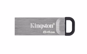 Kingston Technology DataTraveler Kyson USB atmintukas 64 GB USB A tipo 3.2 Gen 1 (3.1 Gen 1) Sidabras