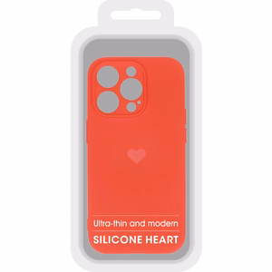 Vennus Silikoninis širdies dėklas Iphone 11 Pro dizainas 1 raudonas