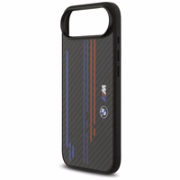 Dėklas telefonui BMW M Kevlar Lines & Logo MagSafe Case for iPhone Air - juodas