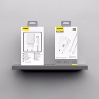 Dudao A27PCEU PD 30W GaN USB-C Wall Įkroviklis with USB-C Laidas - Baltas