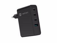 NATEC Ribera GaN įkroviklis USB-C/A 100W