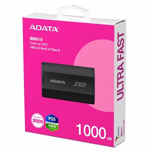ADATA SD810 1 TB juodas