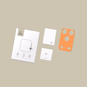 Kameros apsauga Tech-Protect CamAlloy Apple iPhone 17 Pro Cosmic Orange