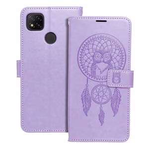MEZZO dėklas telefonui XIAOMI Redmi 9C / 9C NFC sapnų gaudyklės rožinės aukso spalvos