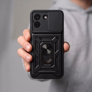 Tech-Protect CamShield Pro dėklas, skirtas Xiaomi Redmi Note 17 Pro Max 5G – juodas