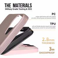 Dėklas Perfectionists Triangle Mag Case Apple iPhone 11 rožinio aukso