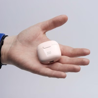 Belaidės ausinės Blue Star FI7 TWS rožinės