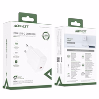 Įkroviklis ACEFAST (A1) Type-C 3A (20W) juodas