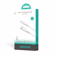 Joyroom S-A59 Vibrant Series 3A USB-A - USB-C laidas 1.2m - baltas
