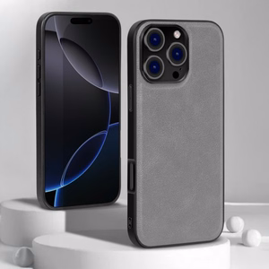 Чехол для телефона X-Level "Earl III Collection" для Apple iPhone 16 Pro серый