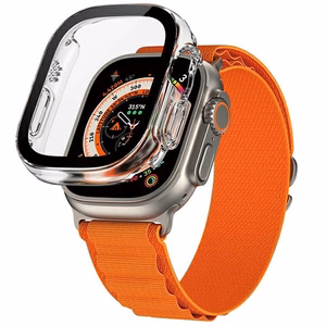 PanzerGlass pilno korpuso dėklas Apple Watch Ultra 2 49mm - permatomas