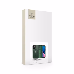 Tech-Protect MagMat MagSafe iPhone 13 dėklas telefonui - matinis žalias