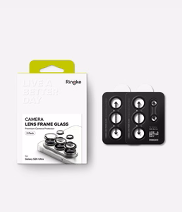 Ringke Camera Frame Protector 2-Pack for Samsung Galaxy S26 Ultra - juodas