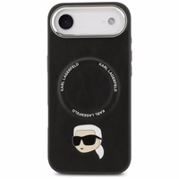 Karl Lagerfeld Karl Pin Magnetinis dėklas telefonui iPhone Air - Juodas