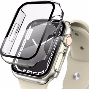 Tech-Protect Defense360 dėklas Apple Watch 7 / 8 / 9 (45mm) - skaidrus
