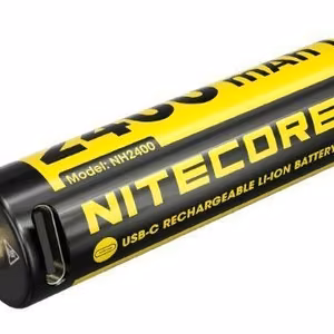 Nitecore NH2400 įkraunamos ličio jonų AA baterijos, 1,5 V, 2 vnt.
