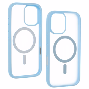 Liavec minkštas dėklas skirtas Iphone 17 mėlynas