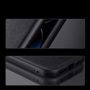 Nillkin CamShield odinis S dėklas iPhone 14 Pro Max su kameros dangteliu juodas